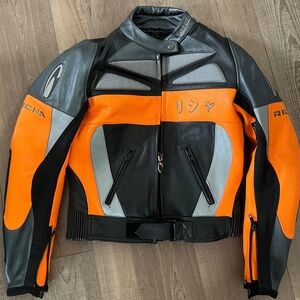 Almost new RICHA premium motorcycle jacket sz 38